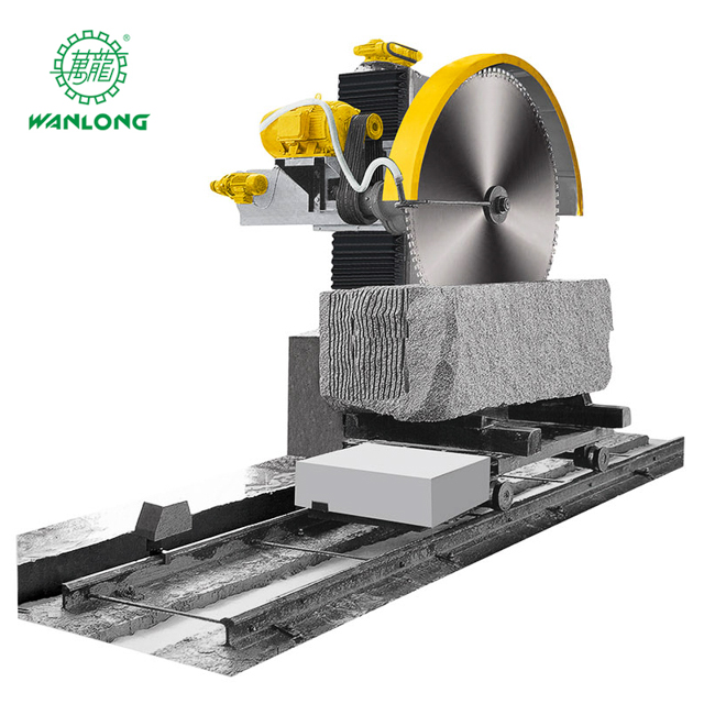 WANLONG QZQ-1600/1800 máquina de corte automático de coluna único para corte de pedra de mármore de granito