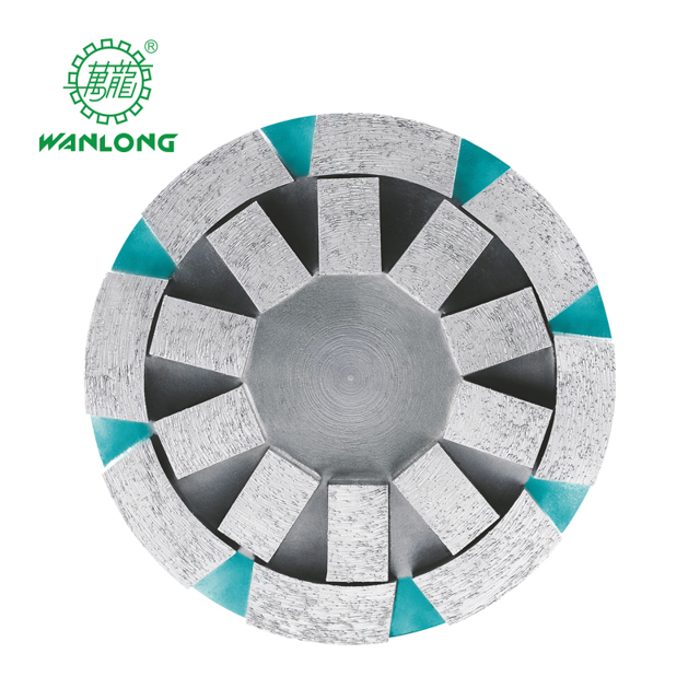 Long Working Life Diamond Material Roda abrasiva por satélite para polimento e moagem para calibração de granito