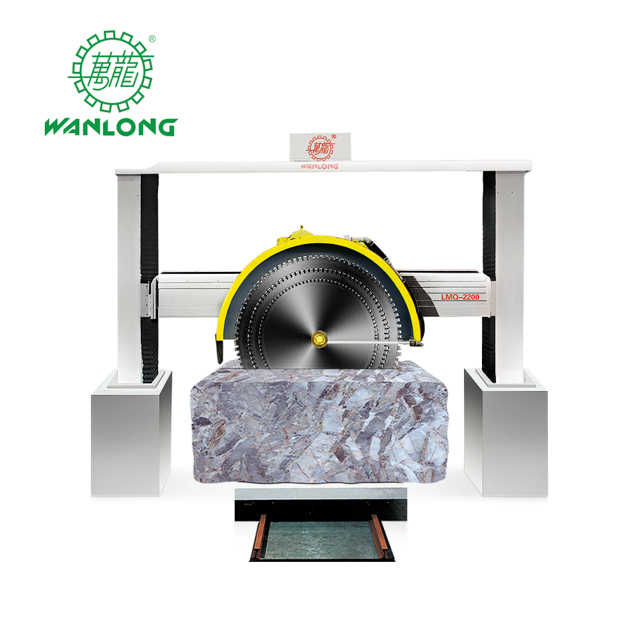 Máquina de corte de pedra multi lâminas para bloco de quartzo de mármore de granito